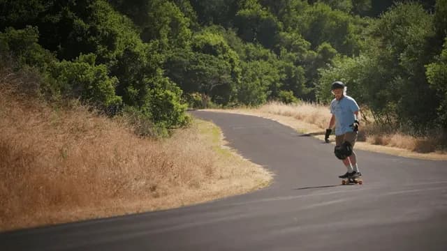 91 year old skateboarder