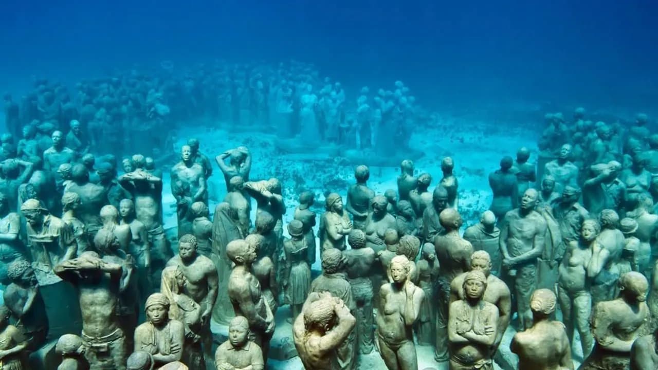 20 New Underwater Sculptures By This Artist That Turn The Ocean Floor Into An Art Gallery And Support Marine Life