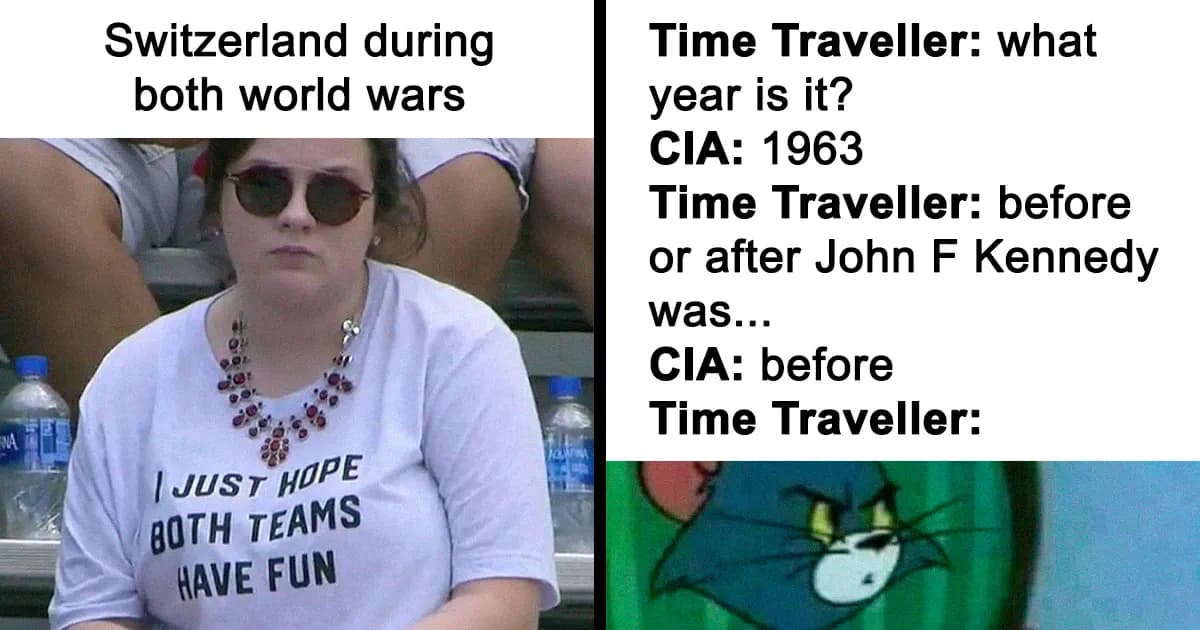 History Reimagined: Quirky And Accurate Memes About The Past