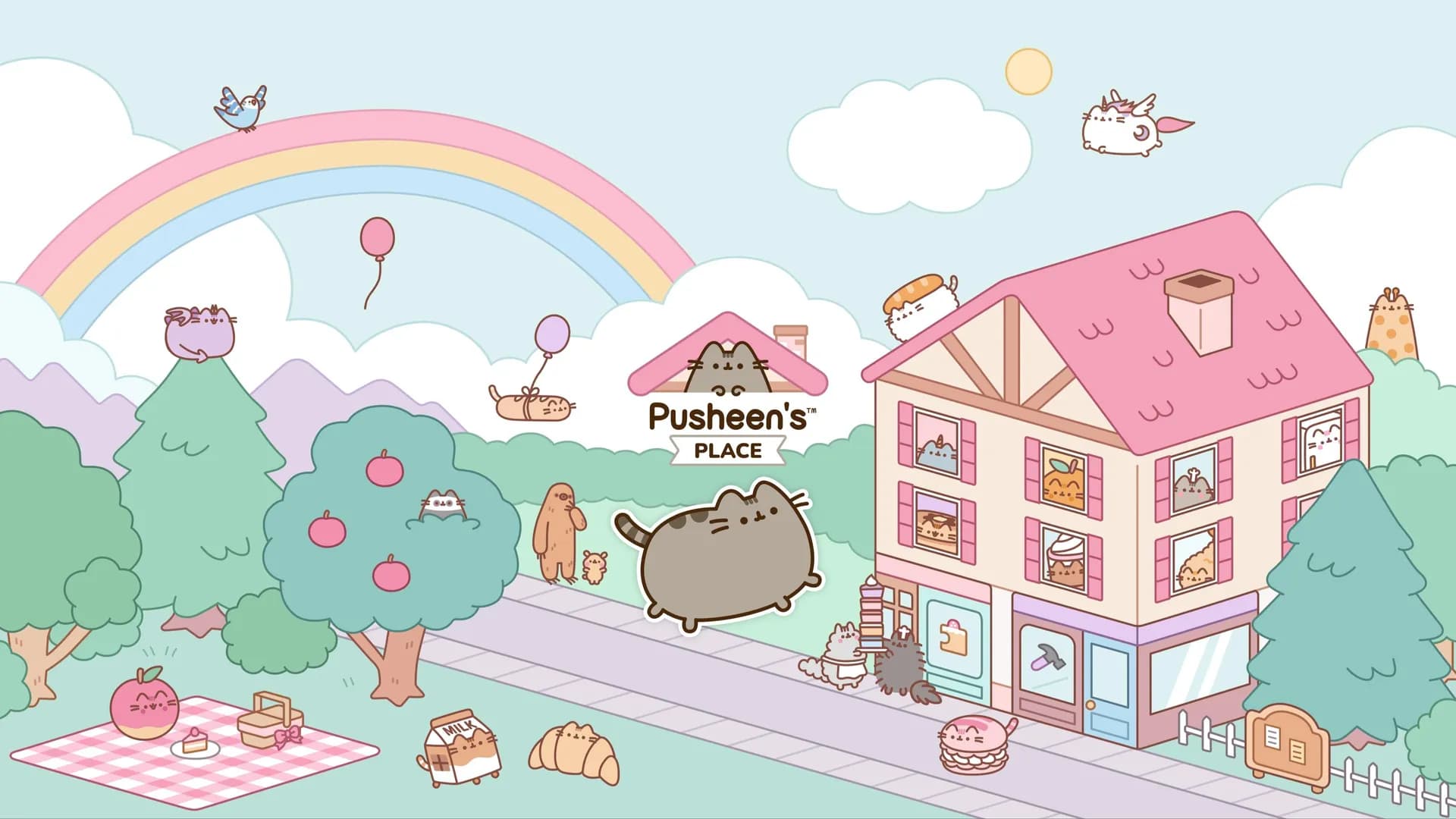 Pusheen’s first game is coming to Apple Arcade