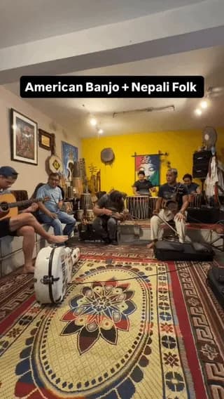 American Bluegrass meets Nepali Folk
