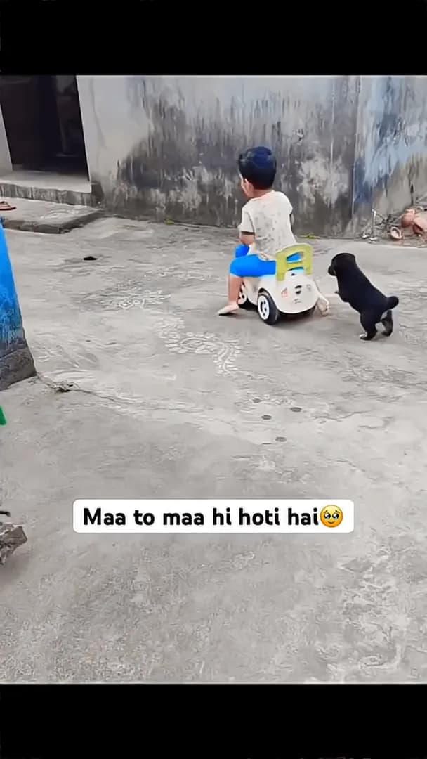 When mum says you two play together