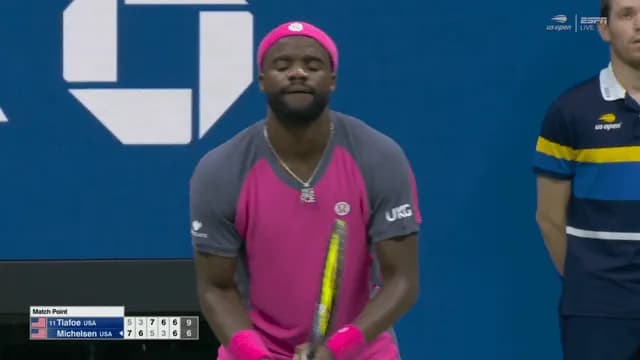 Frances Tiafoe defeats, then comforts an emotionally destroyed Alex Michelsen