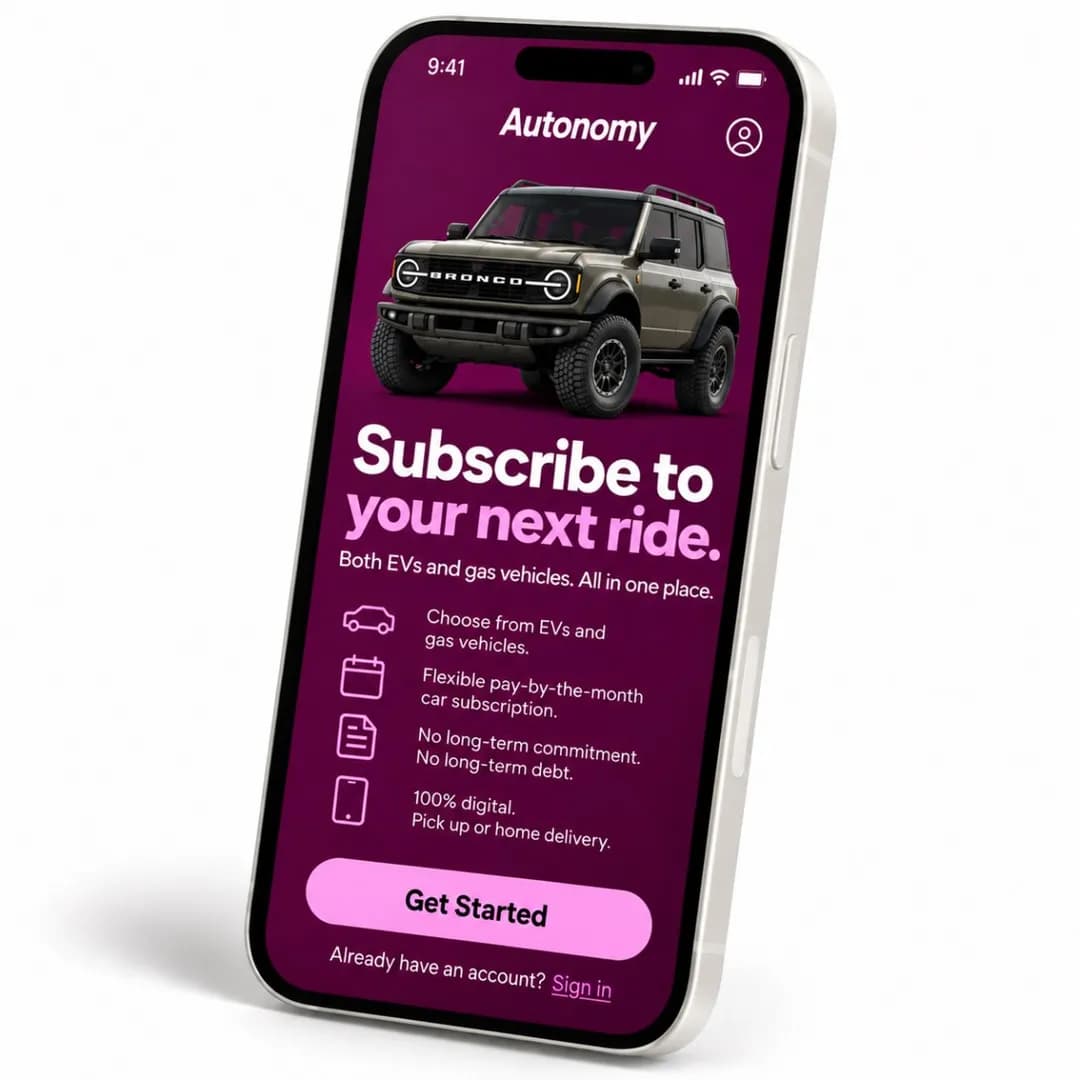 Exclusive: Autonomy pivots to gas vehicles to keep the dream of car subscriptions alive | TechCrunch