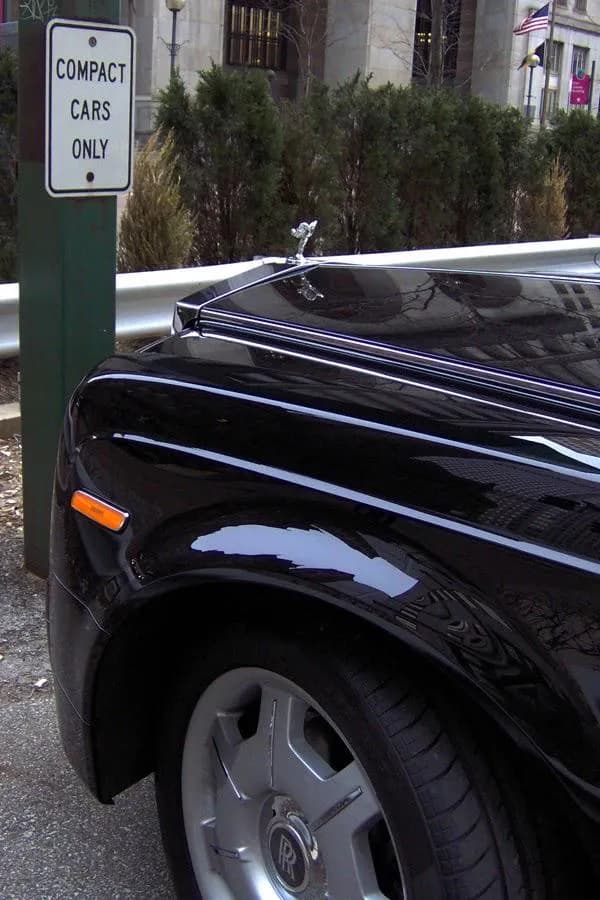 Rolls Royce Phantom, the ultimate compact car…