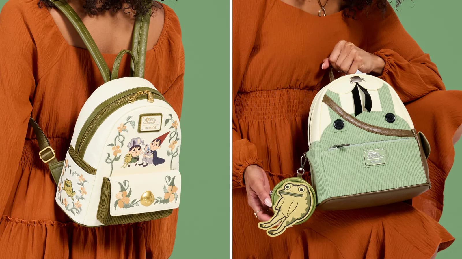 Loungefly reveals collection of 'Over the Garden Wall' mini backpacks