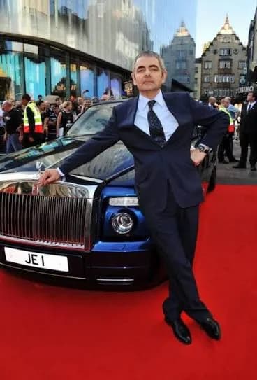 Rowan Atkinson is the only person to own a Rolls-Royce Phantom with a V16 Engine.