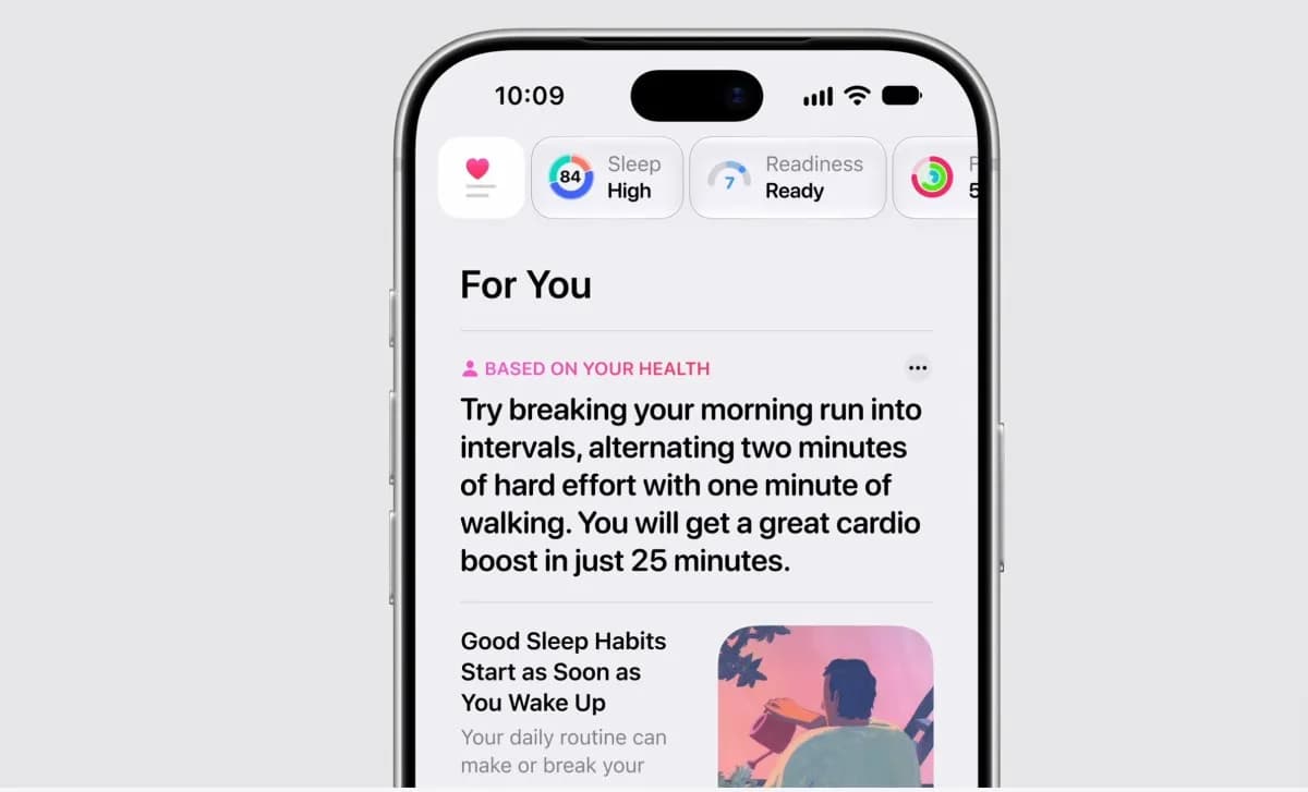 Apple's revamped Health app will calculate your 'health age' and readiness score | TechCrunch