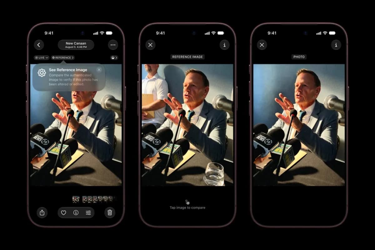 Apple has a new way prove your iPhone photos aren’t AI slop | TechCrunch