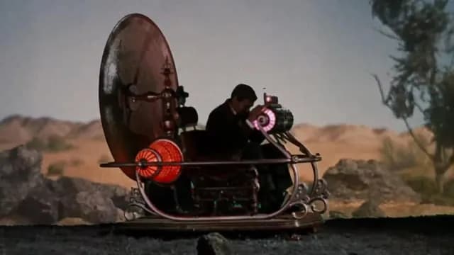 This stop motion painting sequence from The Time Machine (1960)
