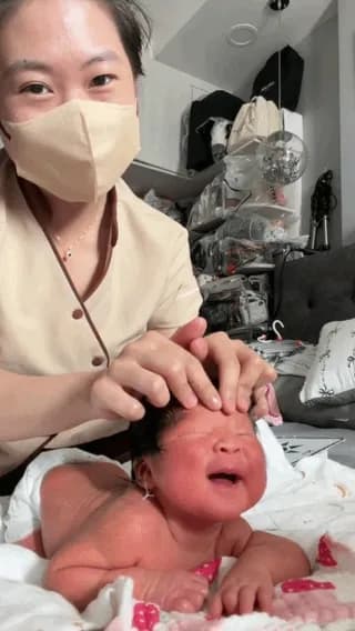 The expression on her face is so precious 😭♥️
