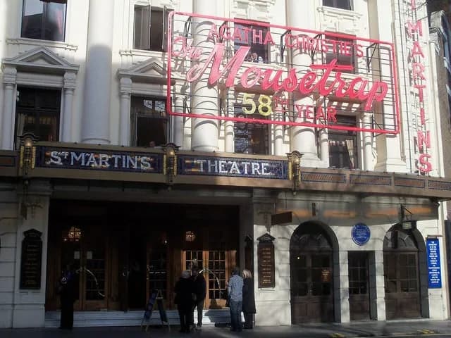 TIL Agatha Christie's play, The Mousetrap, has been running almost continuously in the West End since 1952. This has prevented any film adaptation from being made, and has even kept the short story it