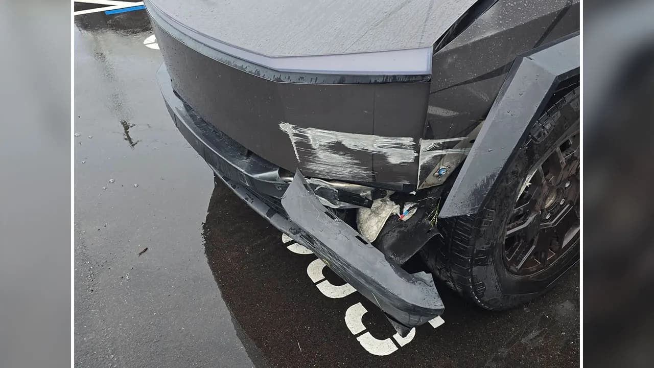 Minor Cybertruck Accident Turns Into A $60K Nightmare, Tesla Owner Shocked After Seeing The Repair Cost