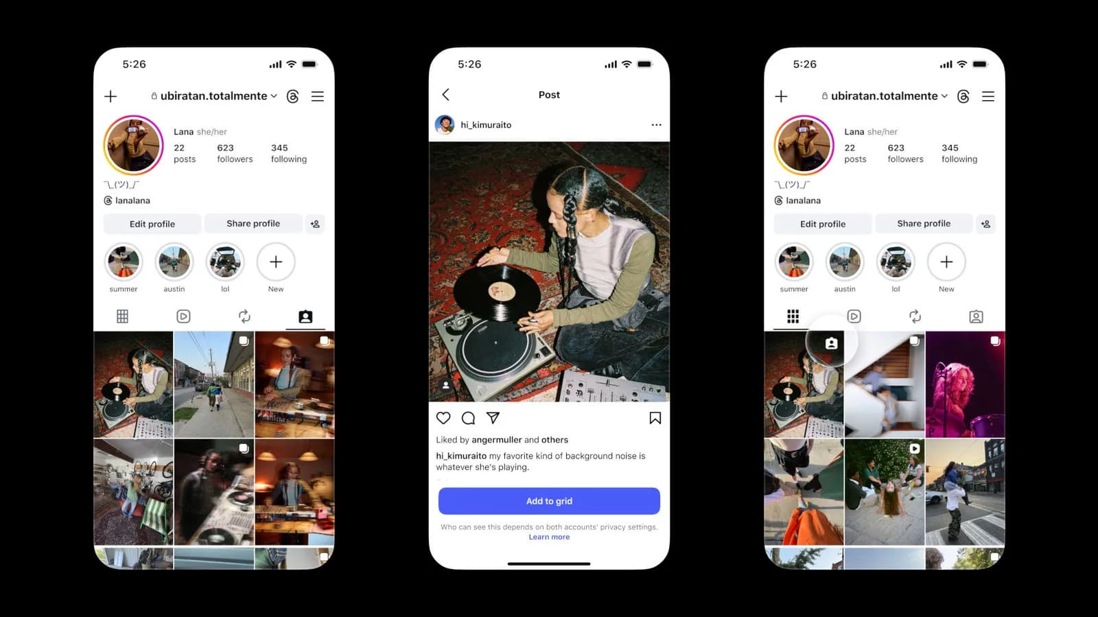 Instagram now lets you add tagged photos to your profile grid - Engadget
