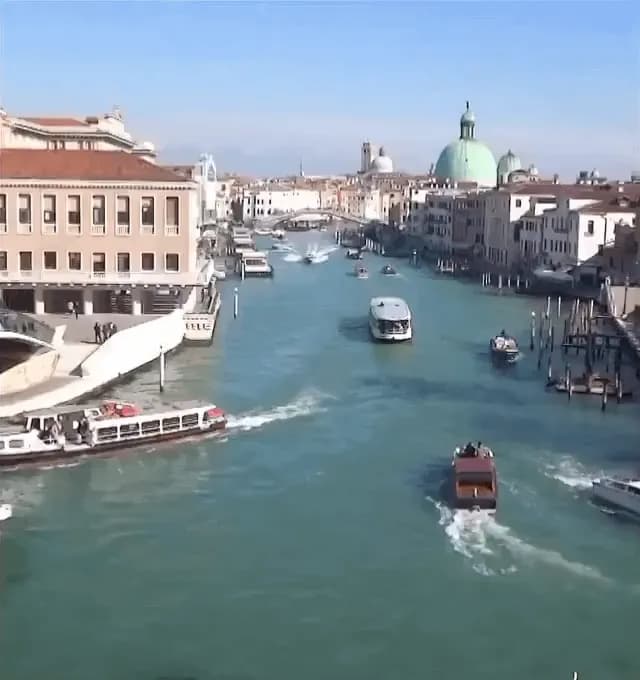 This is what an ambulance looks like in Venice
