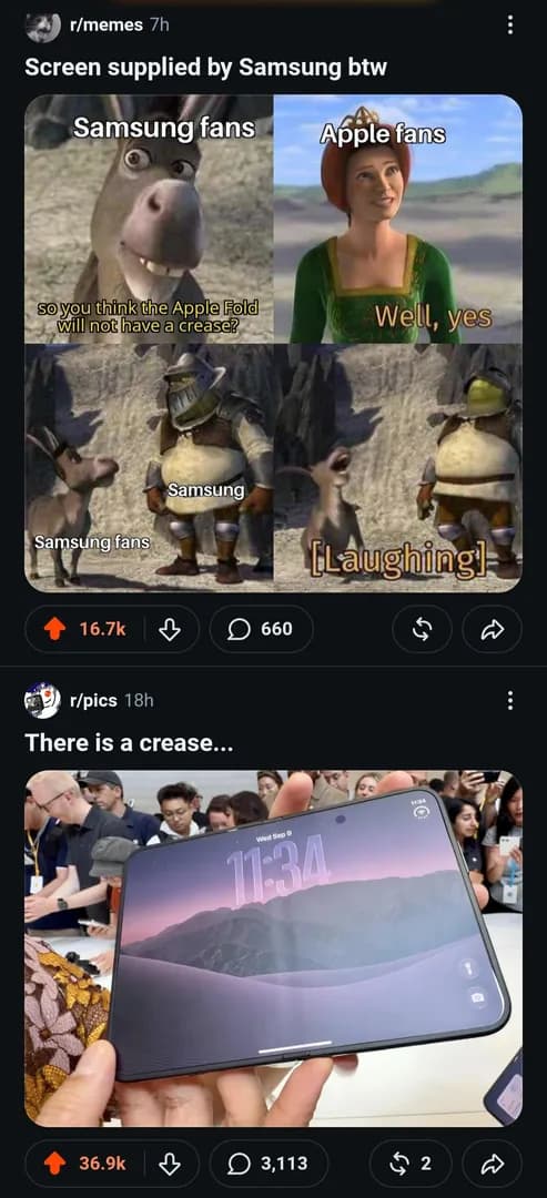 Nice timing