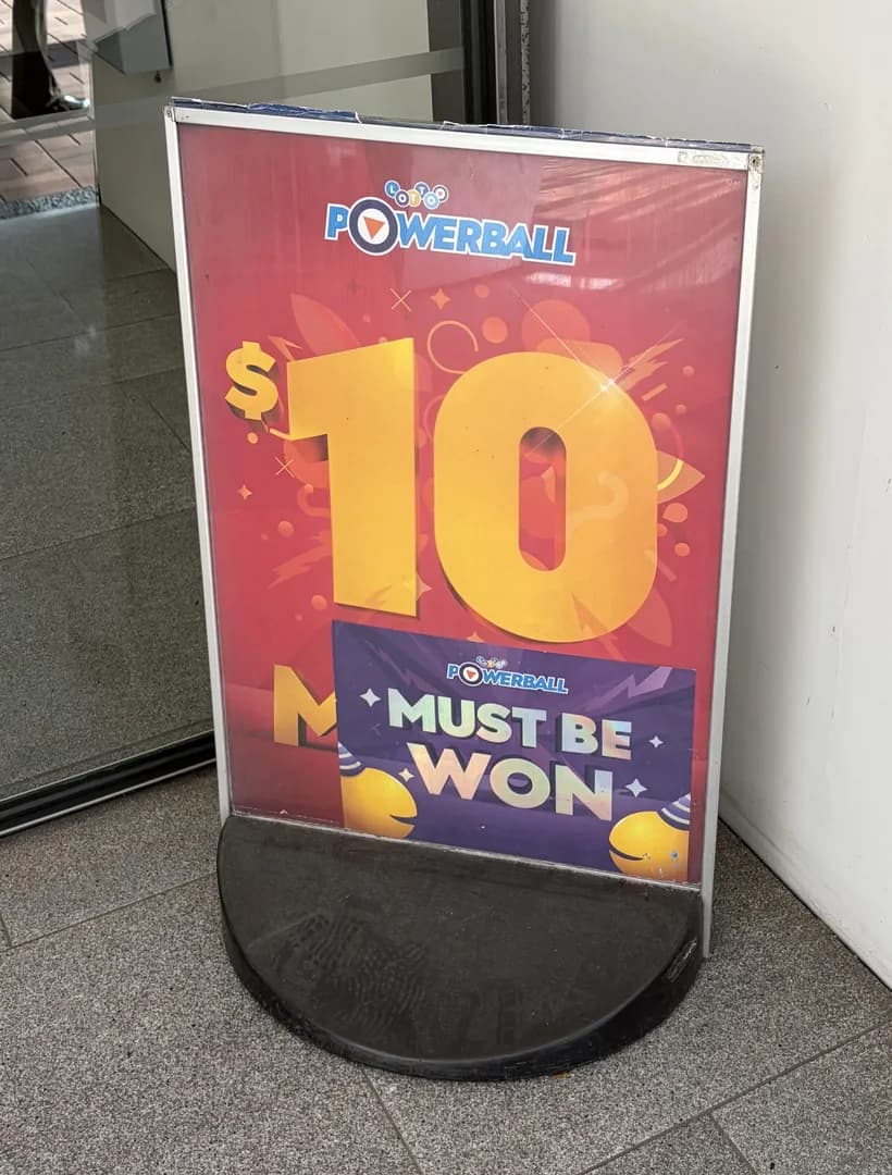 Times are hard. Even the lottery is reducing the prizes!