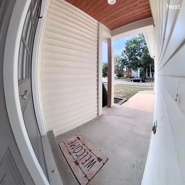 Nest cam notified me of a break-in attempt today