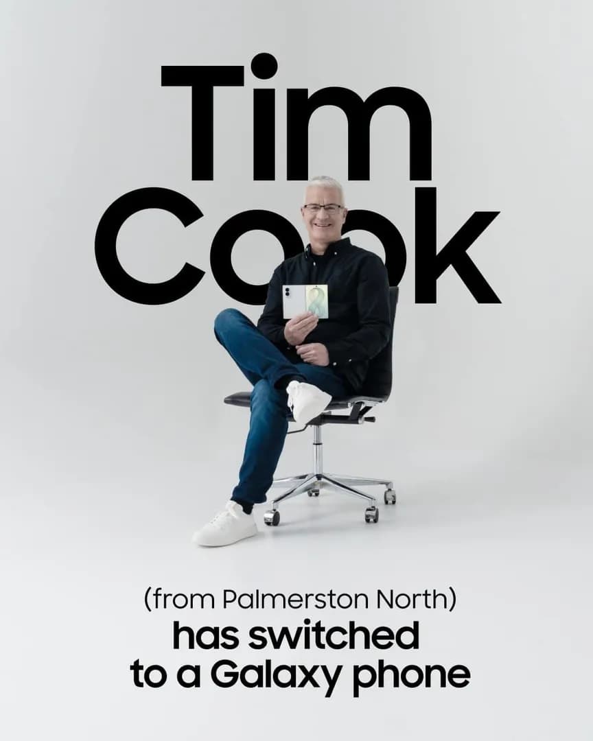 Samsung says ‘Tim Cook’ bought a Galaxy Fold