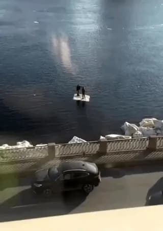 He definitely said " I know a spot"