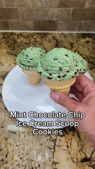 cookies disguised as ice cream