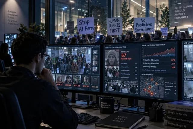 Anthropic To Track Anti-AI Activists Before Crime Using ‘Predictive’ Surveillance: ‘A Crisis of Trust’