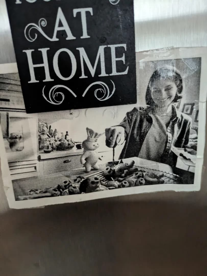 My mom's had this on her fridge since I was a little kid...