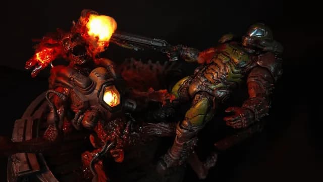 I spent years wanting to make this diorama, and finally figured out how to pull it off