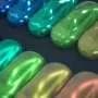 Silicon nanosphere coatings deliver glossy, nonfading color on 3D surfaces