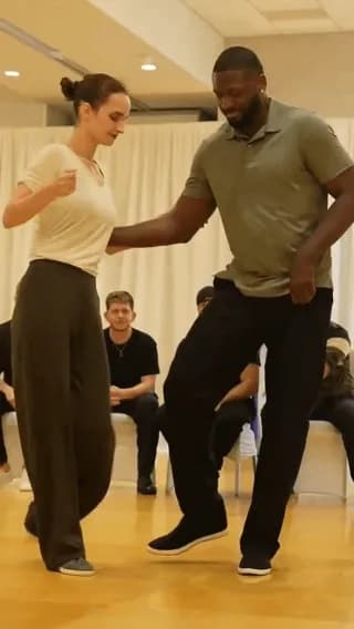 Good dancers with a sense of humor