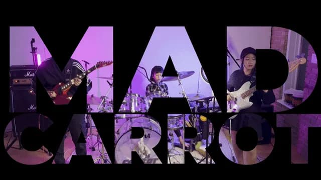 [OC]Kid turned 10 and tried heavy metal with her friends for the 1st time.