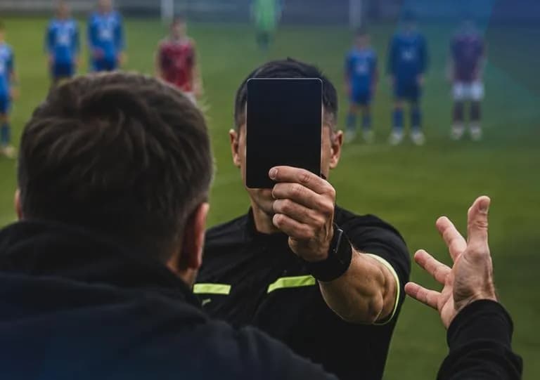 The Romanian Football Federation has introduced a new black card, which can be used to permanently cancel a match, to help prevent abusive behaviour from parents at youth-team matches