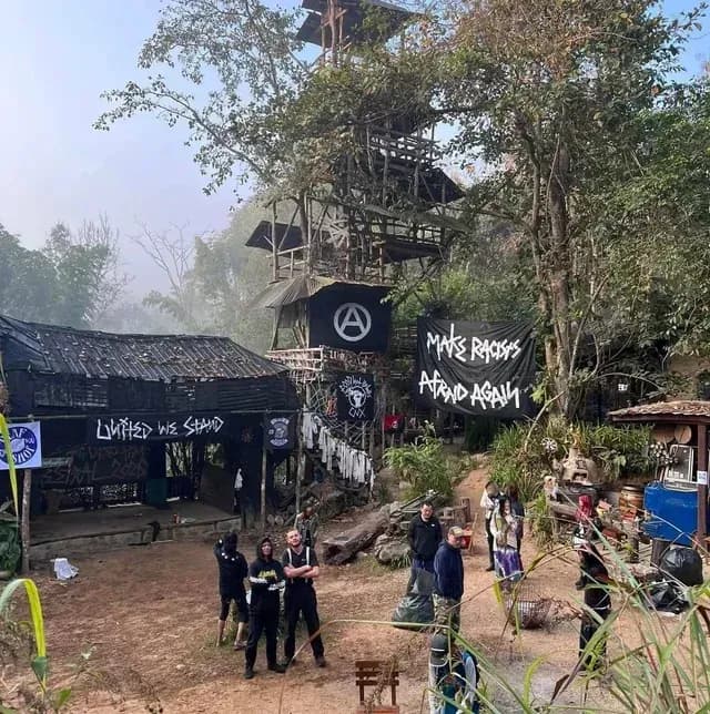 Images from the Chiang Dao Punk festival, Thailand 2026