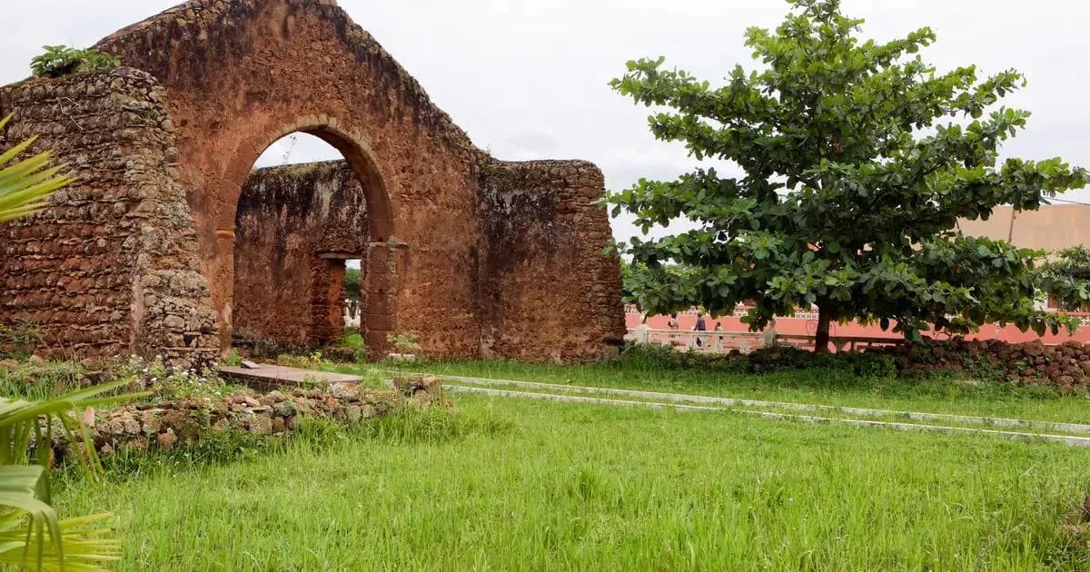 Ruins of M'banza-Kongo, historic capital of the Kingdom of Kongo