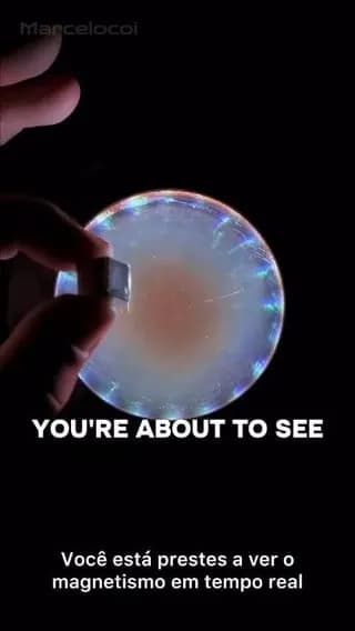 Seeing Magnetism in Real Life....