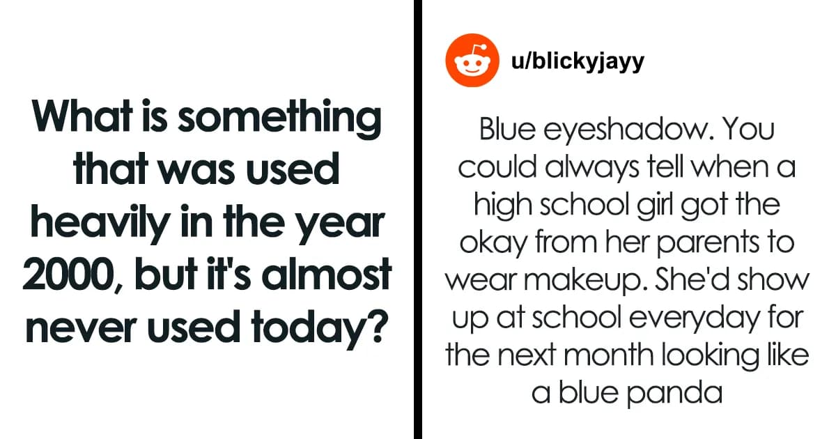 Things That Used To Be A Big Deal Back In 2000, But Have Faded Out