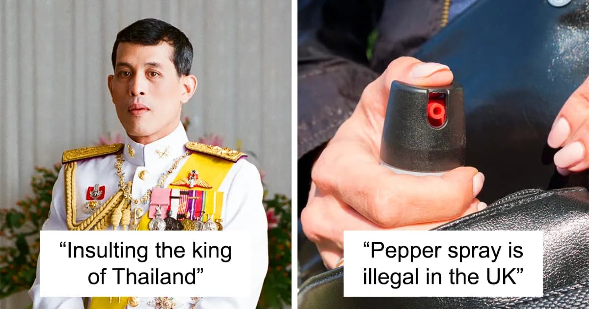 40 Things That Are Illegal But Most People Don’t Even Know It