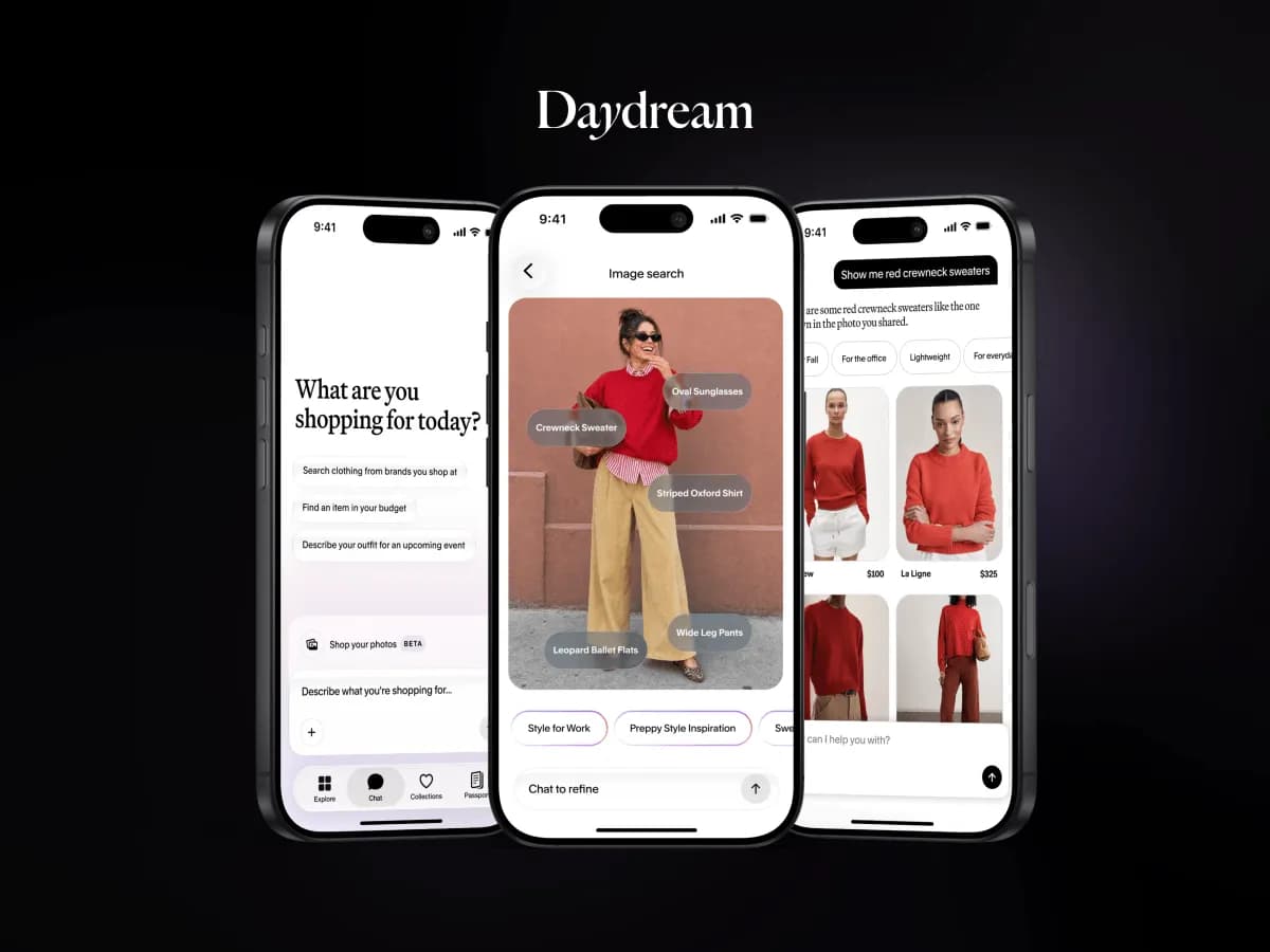 Fashion app Daydream uses Apple Intelligence to help you shop the outfits in your camera roll | TechCrunch