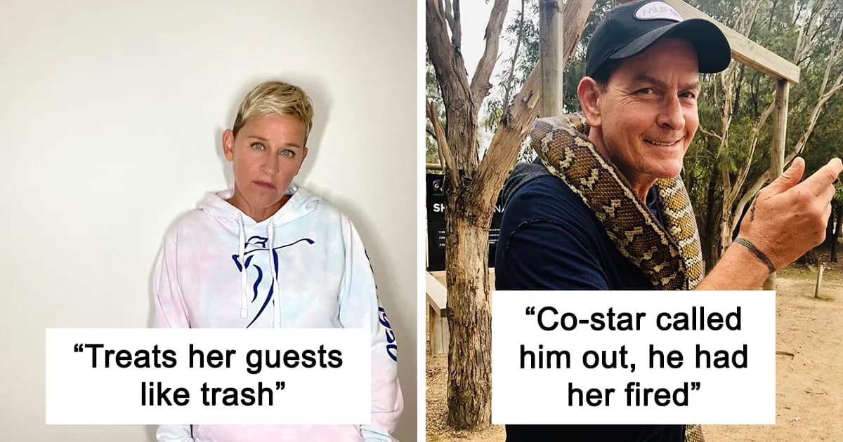 People Share Reasons They Lost Their Admiration Towards These 28 Celebrities