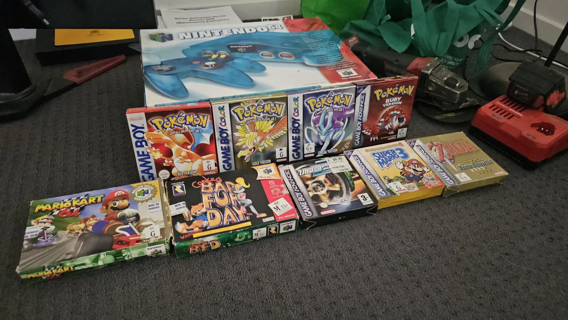Was going through my old stuff in dads shed and i've hit the jackpot. We up!