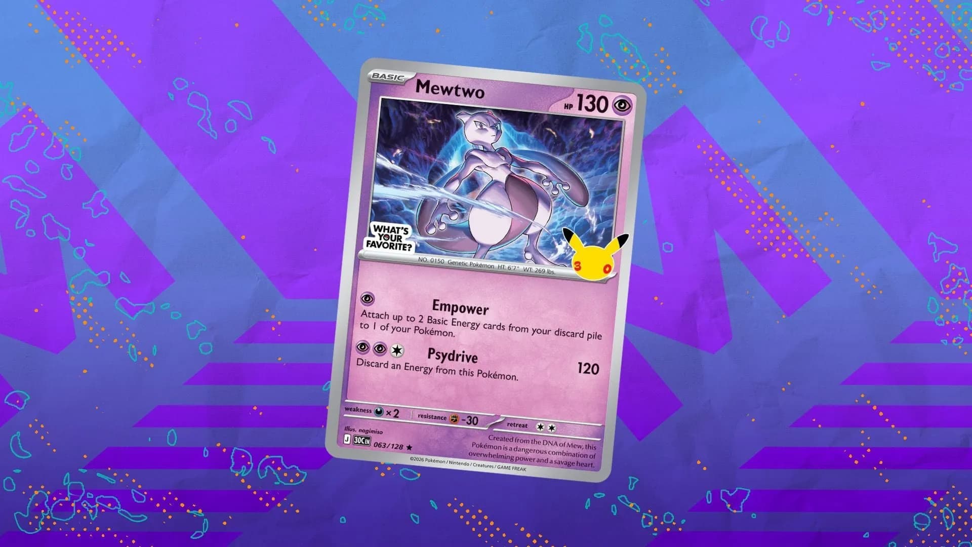 Pokémon TCG 30th Celebration Mewtwo card: How to claim free card