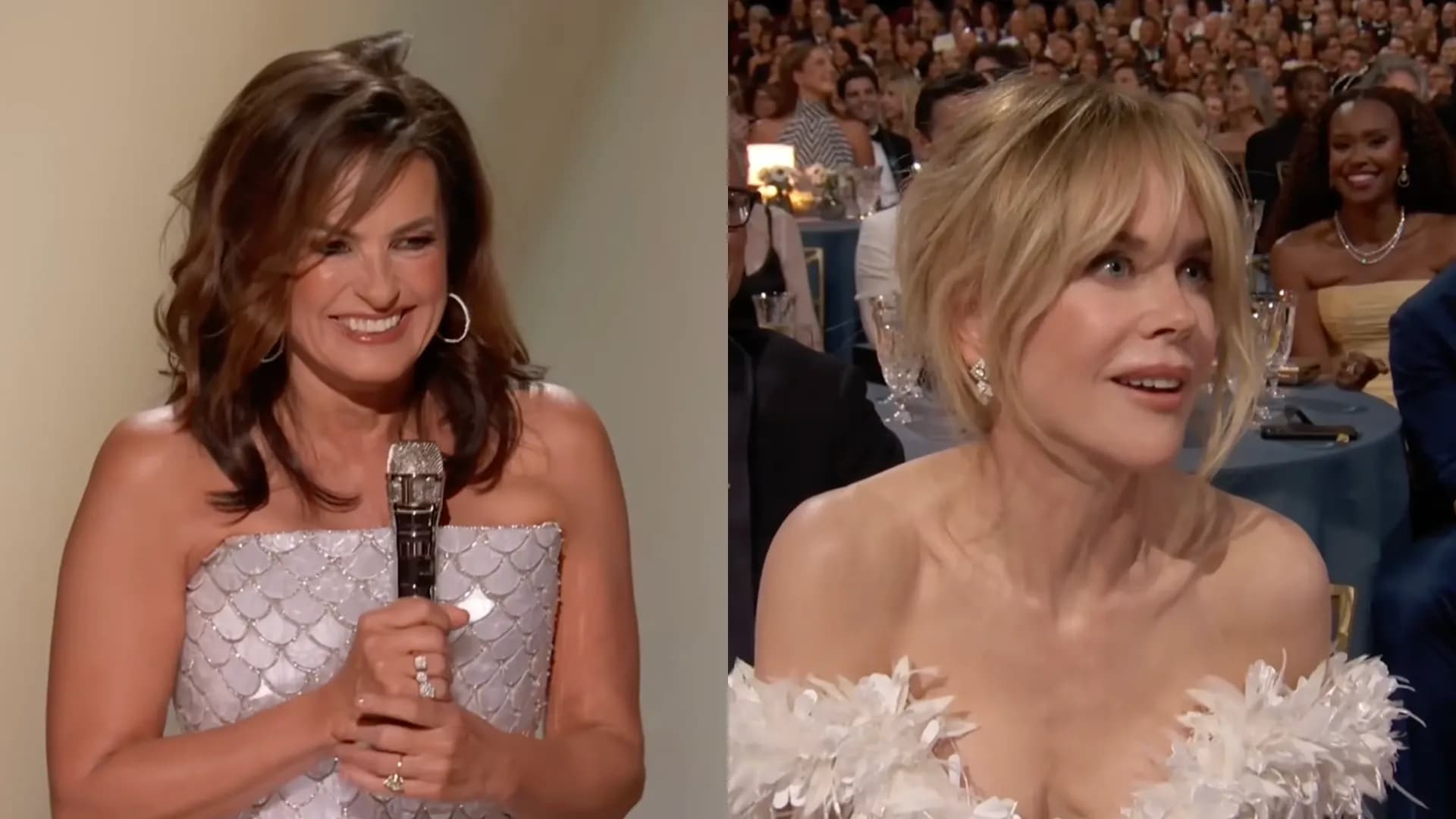 Mariska Hargitay's Emmys opening monologue gets interrupted by Nicole Kidman