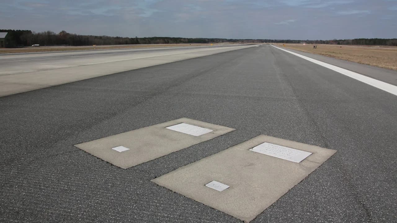 This Airport Was Built Around Two Graves, And The Couple Buried There Has Quite A Story
