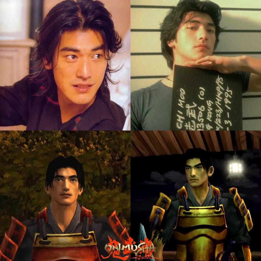 It’s Extremely Impressive how well Capcom Modeled Samanosuke Akechi after Takeshi Kaneshiro for Onimusha: Warlords back in 2001.