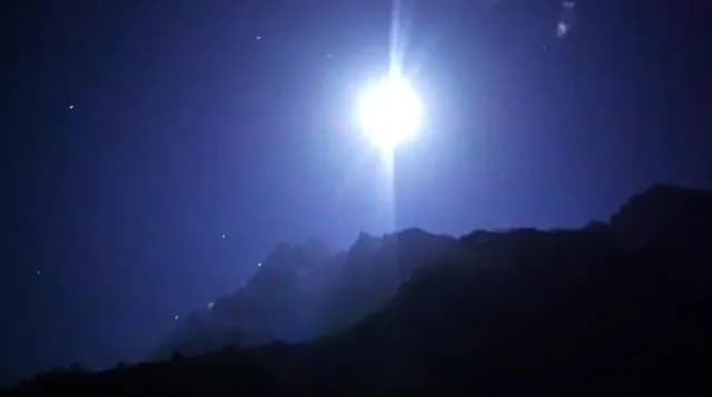 The Himalayas in moonlight 🌕