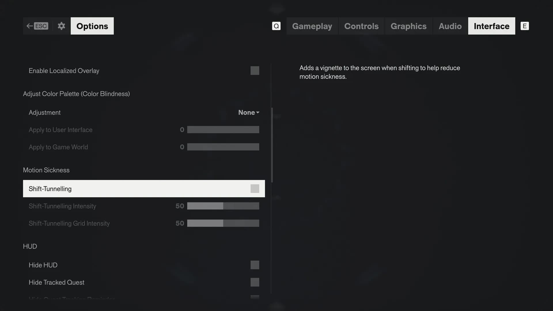 Control Resonant will feature a slider option to help with Motion Sickness arising from the gravity shifting mechanic.