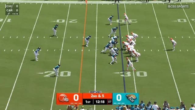 Deshaun Watson Throws an Interception on the Browns' Opening Drive