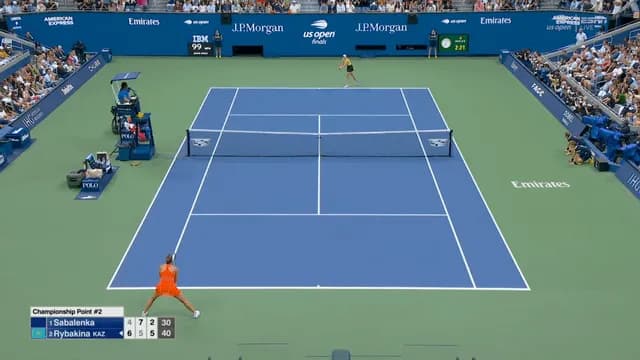 Elena Rybakina takes down 2-time defending champion Aryna Sabalenka to win the US Open!