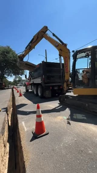 The Construction Crew Noticed His Toy Truck and Turned It Into the Best Day Ever