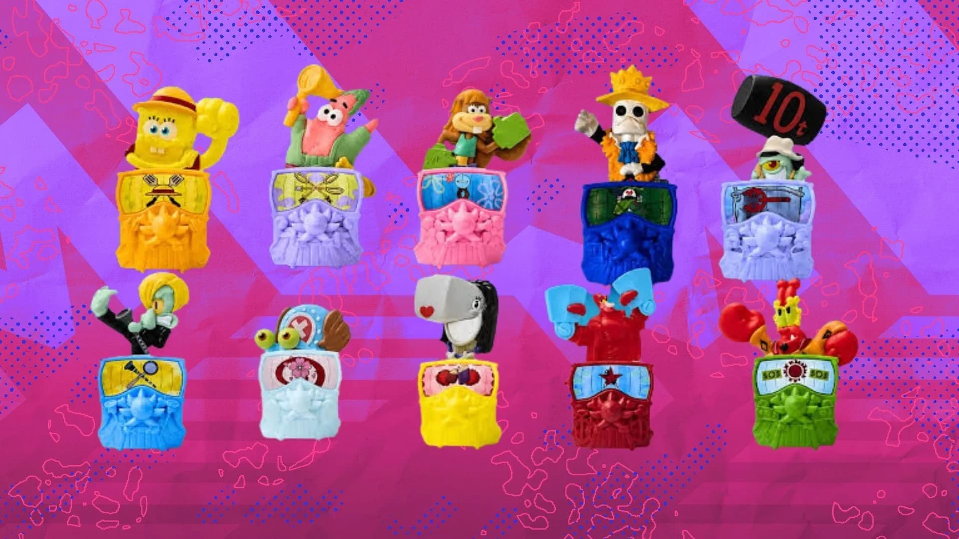 SpongeBob x One Piece Happy Meal: How to get exclusive McDonald’s menu